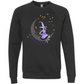 HP - Hot Ghoul Vibes - Sponge Fleece Raglan Sweatshirt - Greens, Neutrals