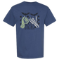 Besties Forever - Comfort Colors - Heavyweight Unisex Tee - Blues