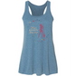 HP - If The Broom Fits - Women's Flowy Racerback Tank