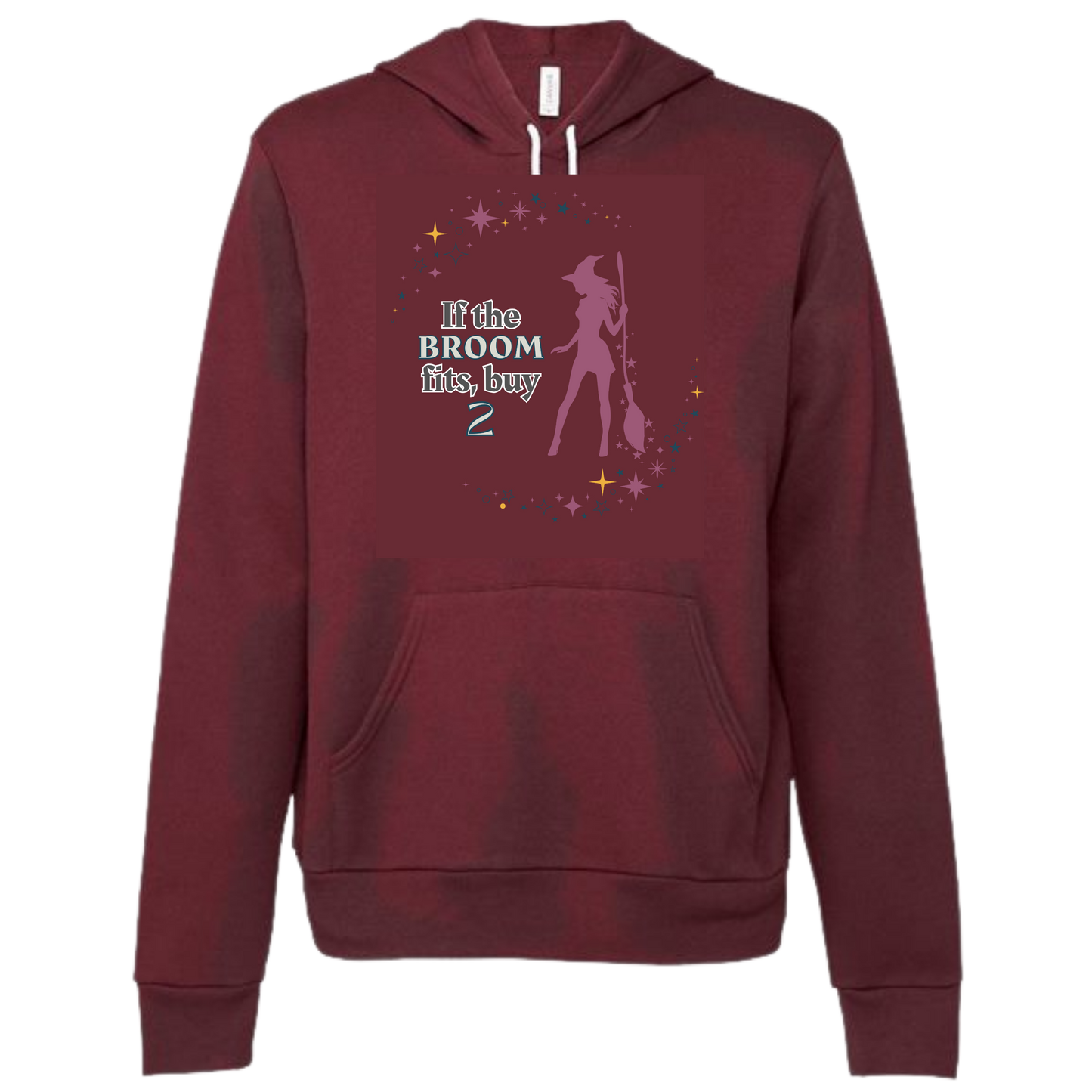 HP - If The Broom Fits - Sponge Fleece Hoodie - Assorted Colors