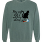 My Cat and I spill the tea about you - Comfort Colors - Sweatshirt - Blues