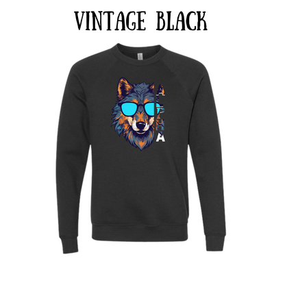 BP - Alpha - Sponge Fleece Raglan Sweatshirt - Greens, Neutrals