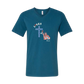 Loves Jesus & America too - Bella+Canvas - Unisex V-Neck - Assorted Colors