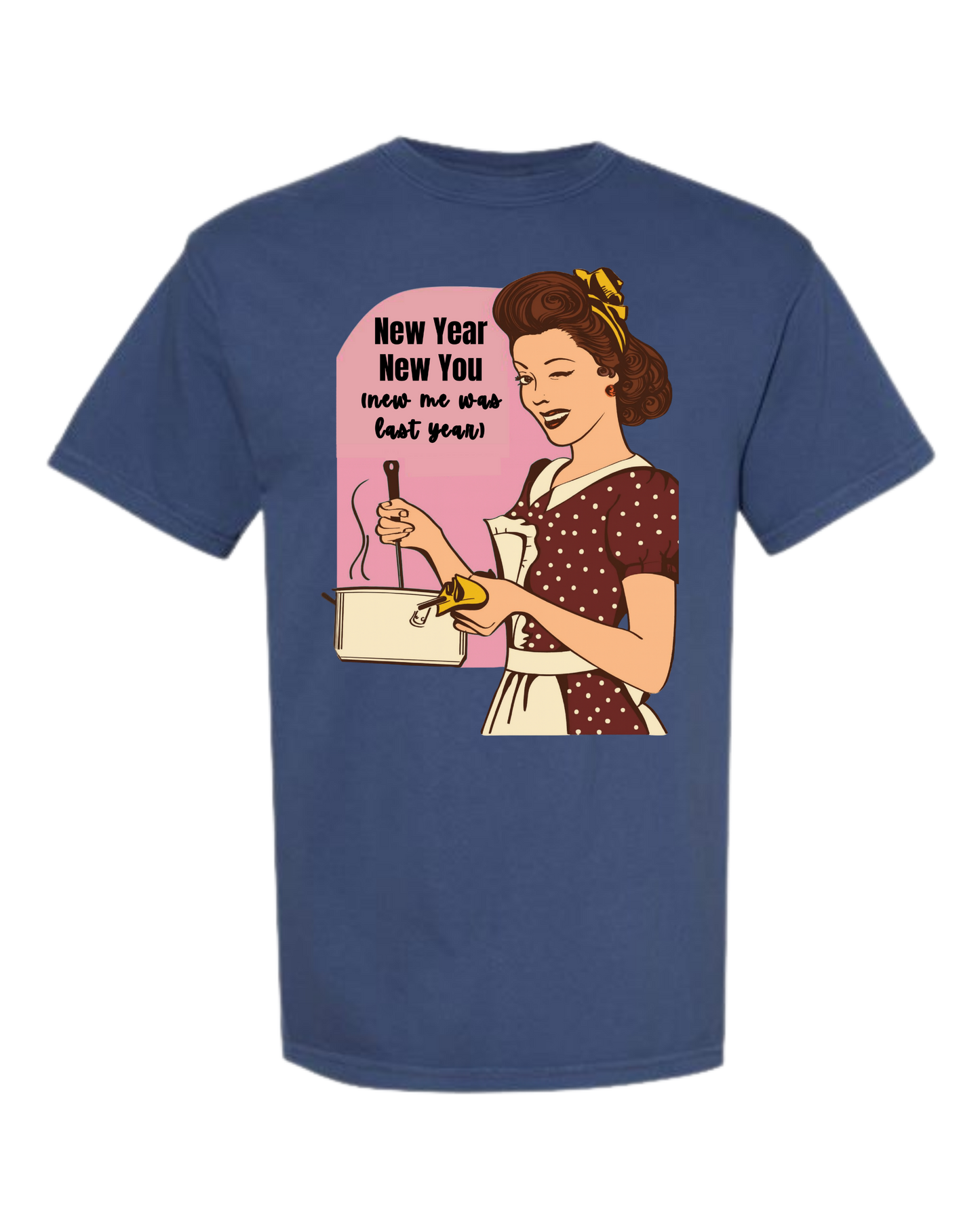 New Year New You - Comfort Colors - Heavyweight Unisex Tee - Blues