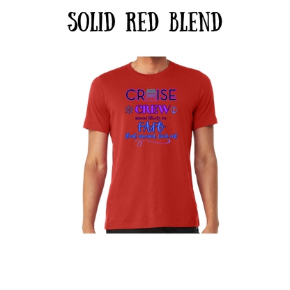 VP - Cruise Crew FAFO - Unisex Tee - Yellows, Oranges, Reds