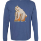 Muscle Bear - Comfort Colors - Heavyweight Long Sleeve Tee - Blues & Greens