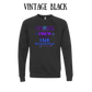 VP - Cruise Crew FAFO - Sponge Fleece Raglan Sweatshirt - Greens, Neutrals