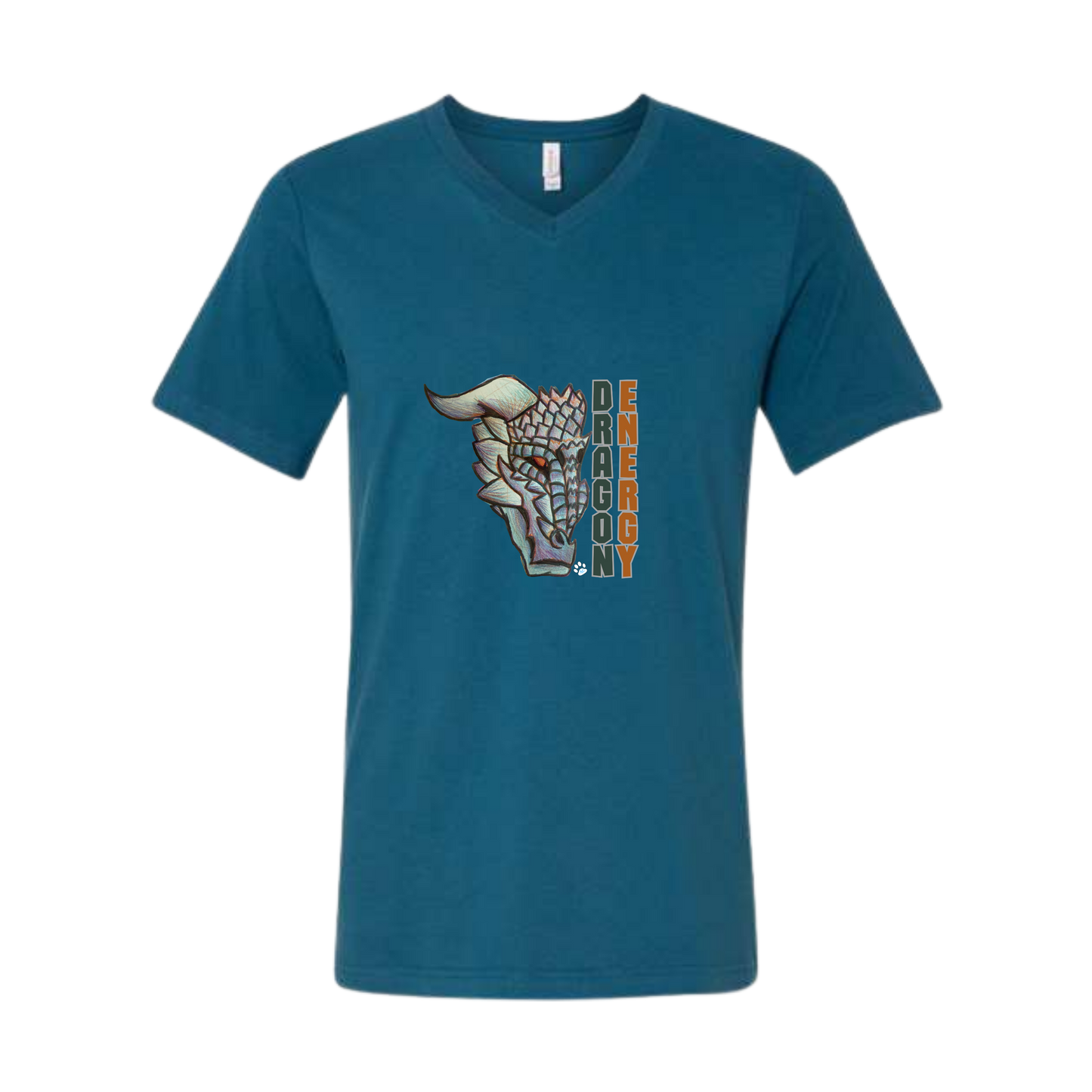 Dragon Energy - Bella+Canvas - Unisex V-Neck - Assorted Colors