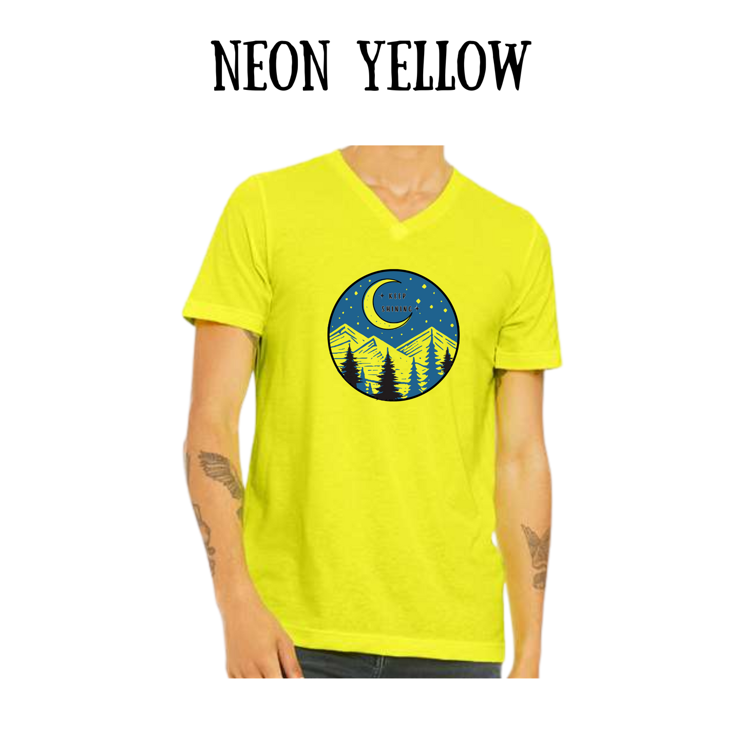 OP - Keep Shining - Unisex V-Neck - Assorted Colors