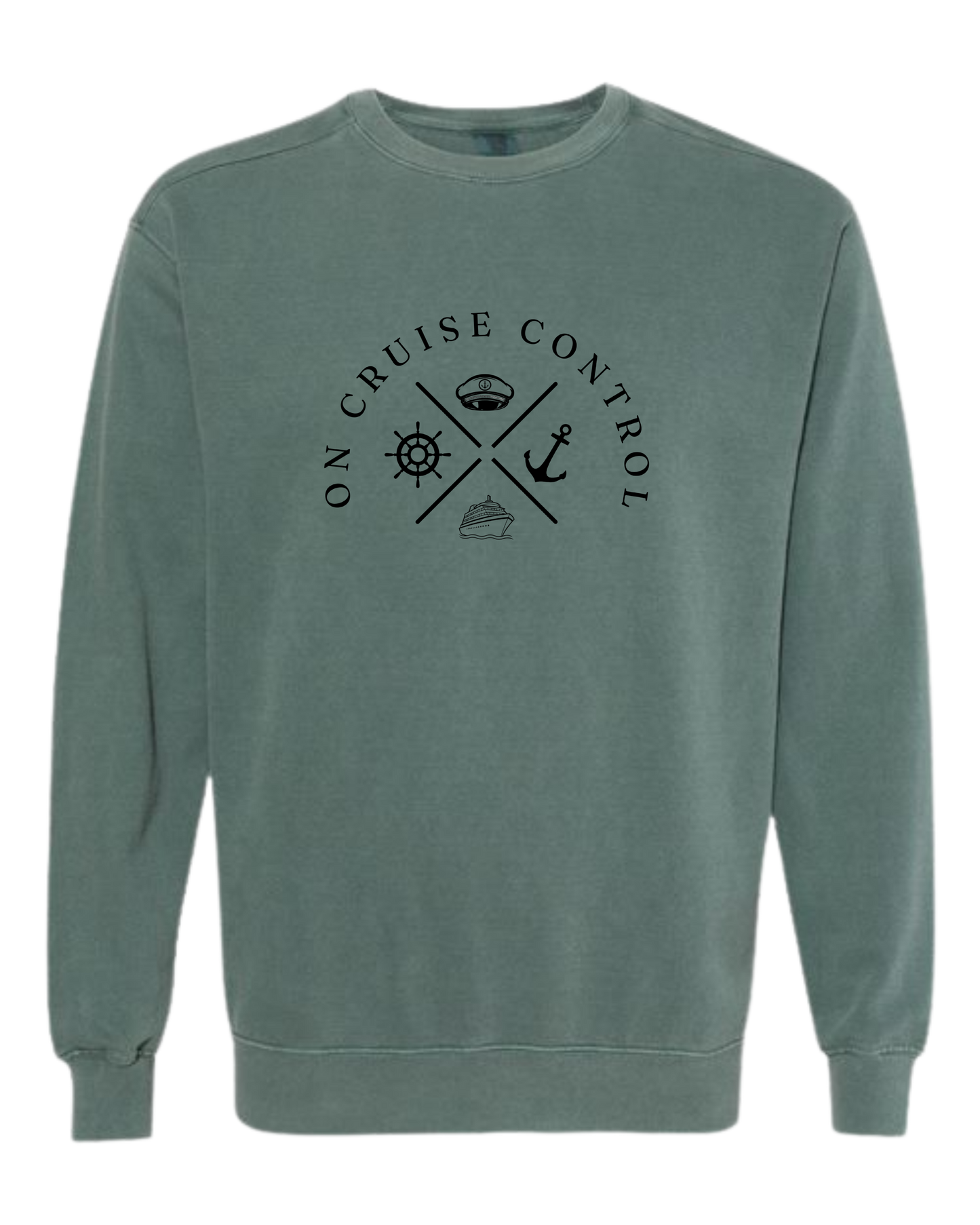 On Cruise Control - Comfort Colors - Sweatshirt - Blues