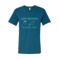 Life Happens The Beach Helps - Bella+Canvas - Unisex V-Neck - Assorted Colors