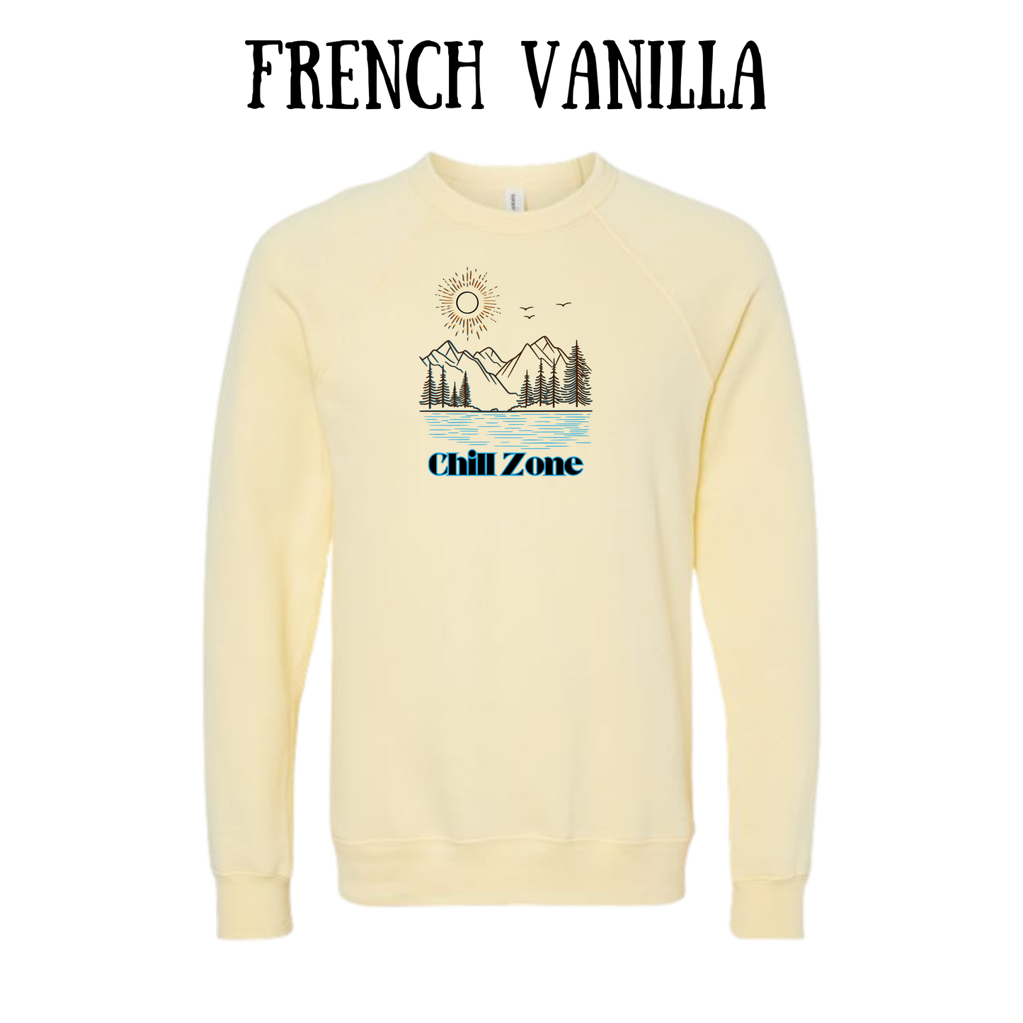 CP - Chill Zone - Sponge Fleece Raglan Sweatshirt - Assorted Colors