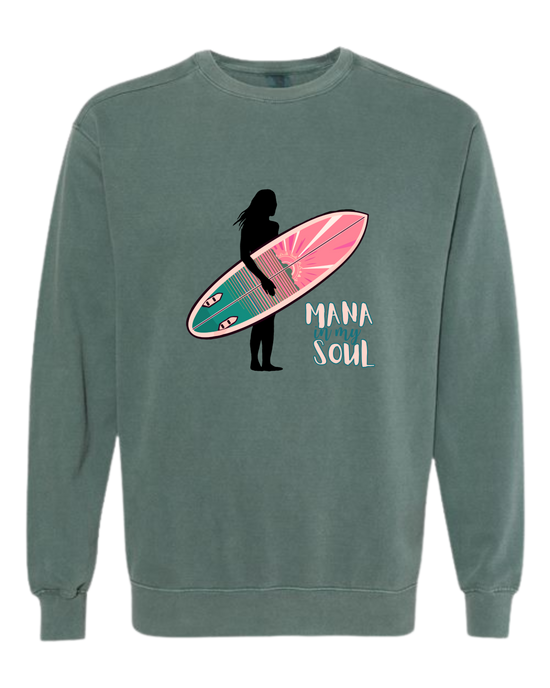 Mana in My Soul - Comfort Colors - Sweatshirt - Blues