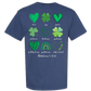 Galatians 5 - St Patrick's Day - Comfort Colors - Heavyweight Unisex Tee - Blues