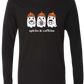 HP - Spirits & Caffeine - Unisex Long Sleeve - Neutral Colors