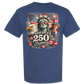America's 250th Birthday - Comfort Colors - Heavyweight Unisex Tee - Blues