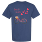 Love Is in The Air - Comfort Colors - Heavyweight Unisex Tee - Blues