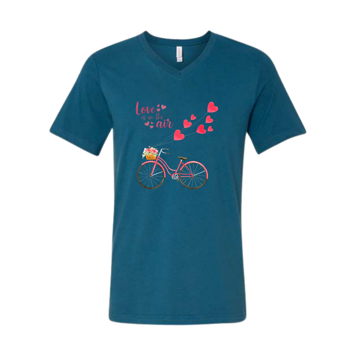 Love is in the Air - Bella+Canvas - Unisex V-Neck - Assorted Colors