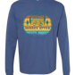 Wander Often - Comfort Colors - Heavyweight Long Sleeve Tee - Blues & Greens