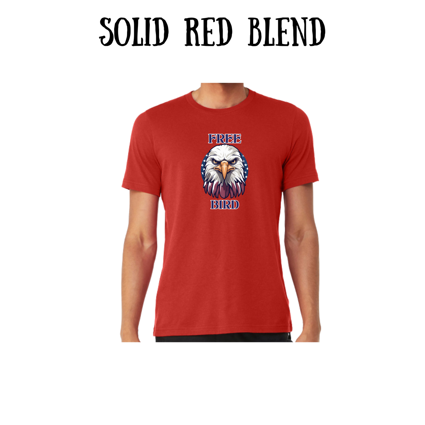 PP - Free Bird - Unisex Tee - Yellows, Oranges, Reds