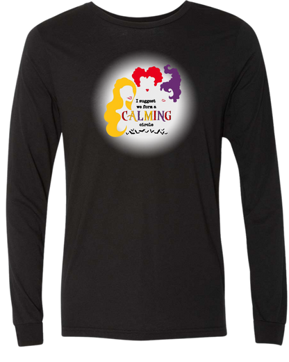 HP - Calming Circle - Unisex Long Sleeve - Neutral Colors