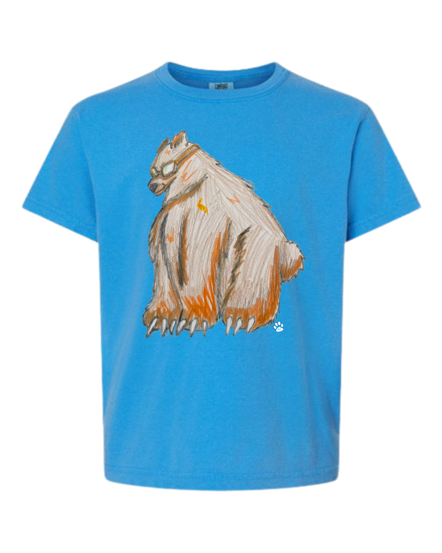 Muscle Bear - Comfort Colors - Heavyweight Youth Tee - Neutral Colors & Blues