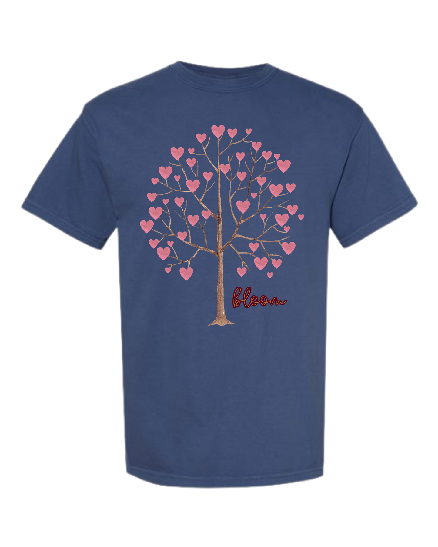Bloom - Comfort Colors - Heavyweight Unisex Tee - Blues
