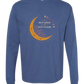 Not A Hot Mess Just A Hot Flash - Comfort Colors - Heavyweight Long Sleeve Tee - Blues & Greens