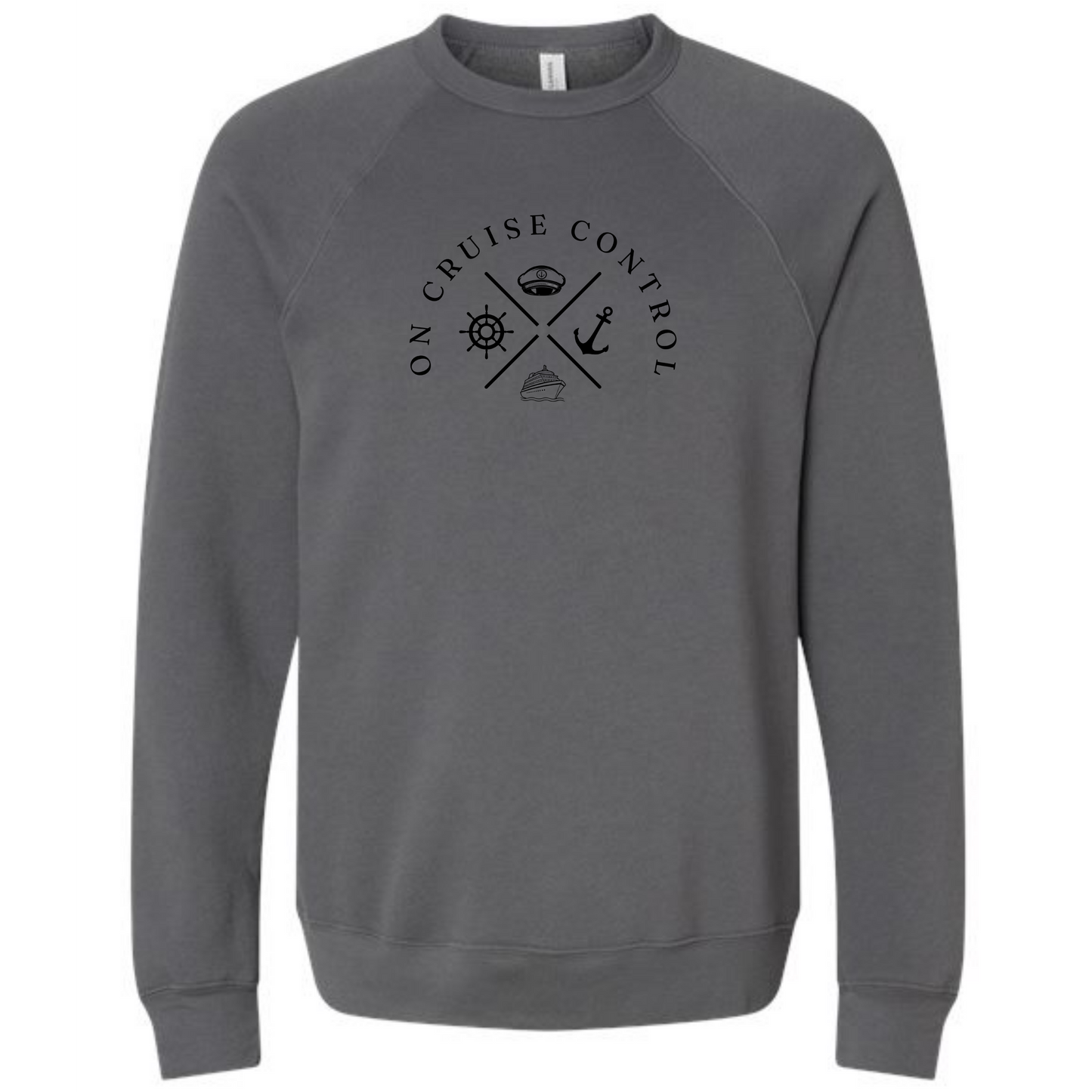 On Cruise Control - Sponge Fleece Raglan Sweatshirt - Assorted Colors