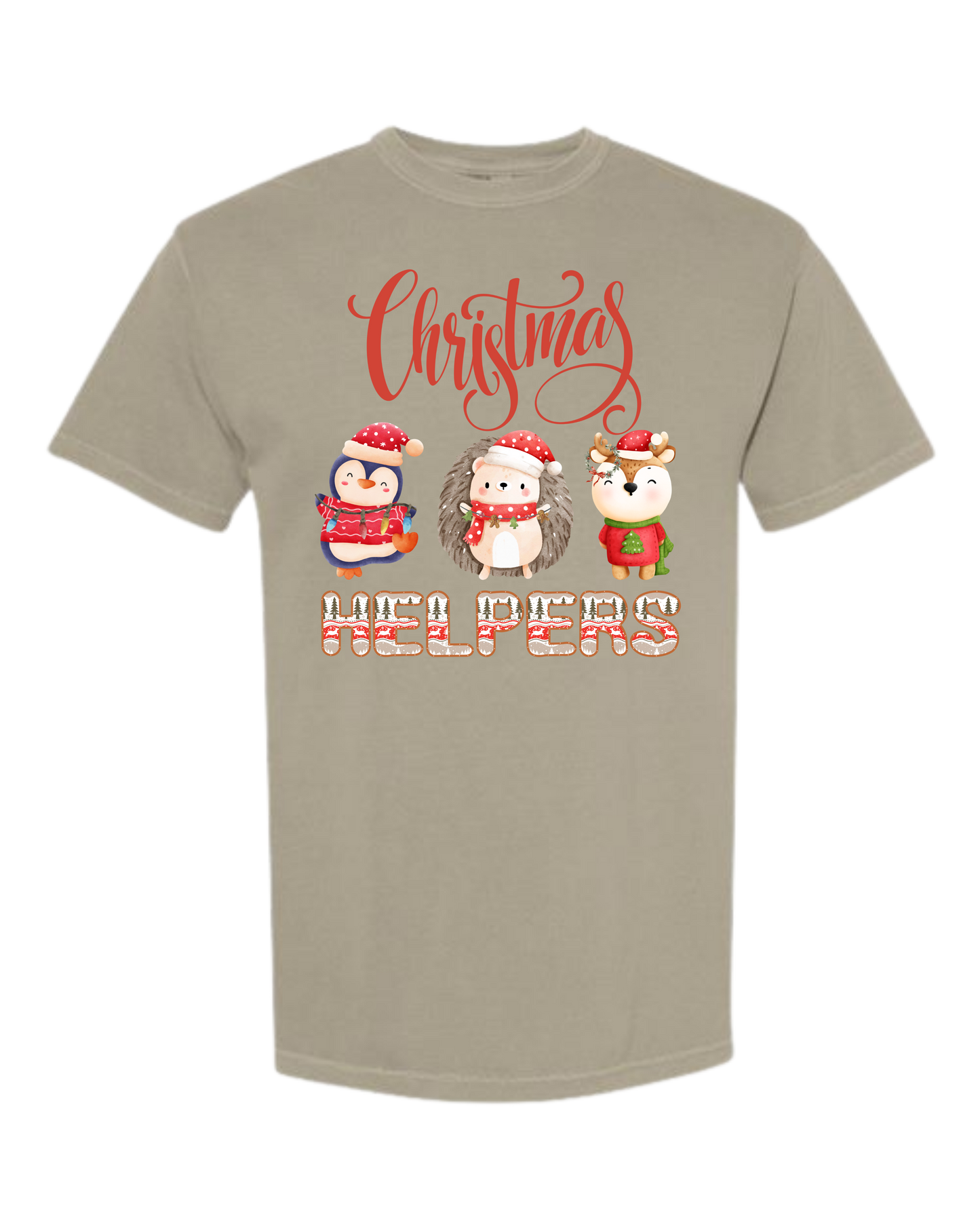 Christmas Helpers - Comfort Colors - Heavyweight Unisex Tee - Neutrals