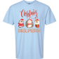 Christmas Helpers - Comfort Colors - Heavyweight Unisex Tee - Blues