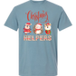 Christmas Helpers - Comfort Colors - Heavyweight Unisex Tee - Blues