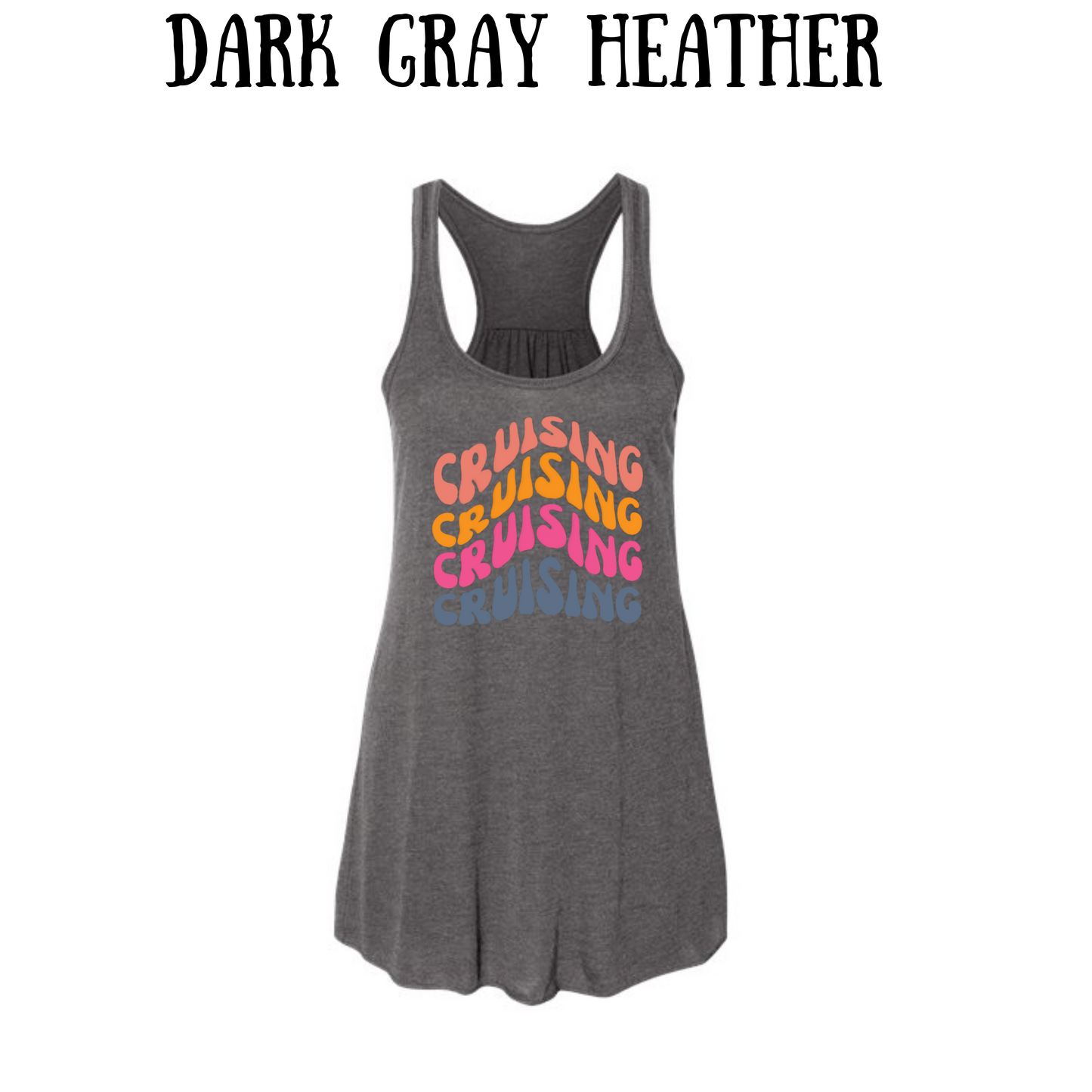 VP - Cruising, Cruising - Women's Flowy Racerback Tank
