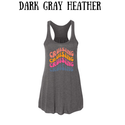 VP - Cruising, Cruising - Women's Flowy Racerback Tank