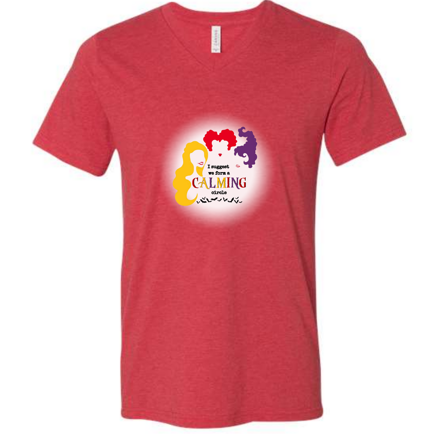 Calming Circle - Unisex V-Neck - Assorted Colors