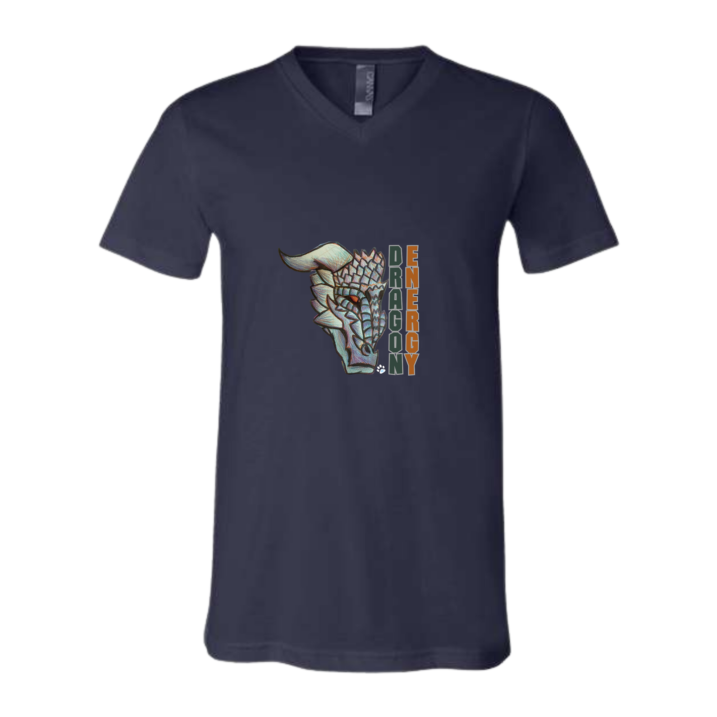 Dragon Energy - Bella+Canvas - Unisex V-Neck - Assorted Colors