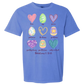 Galatians 5 - Easter - Comfort Colors - Heavyweight Unisex Tee - Blues