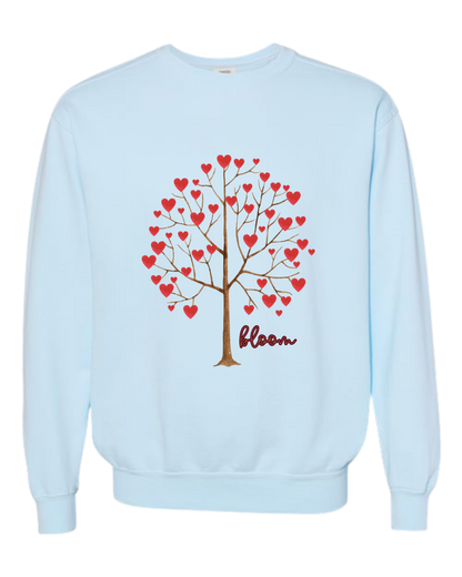 Bloom - Comfort Colors - Sweatshirt - Blues