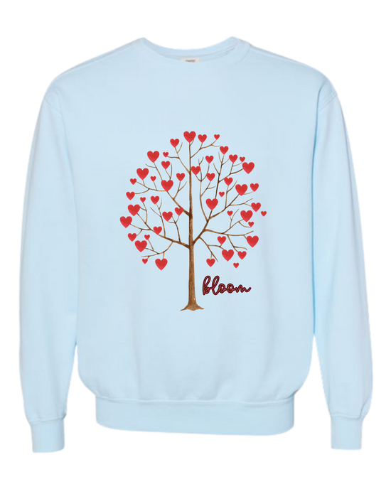 Bloom - Comfort Colors - Sweatshirt - Blues