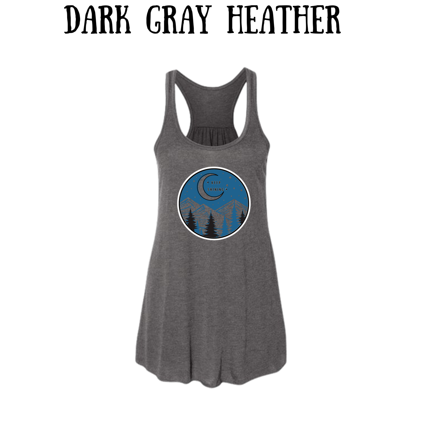 OP - Keep Shining - Women's Flowy Racerback Tank