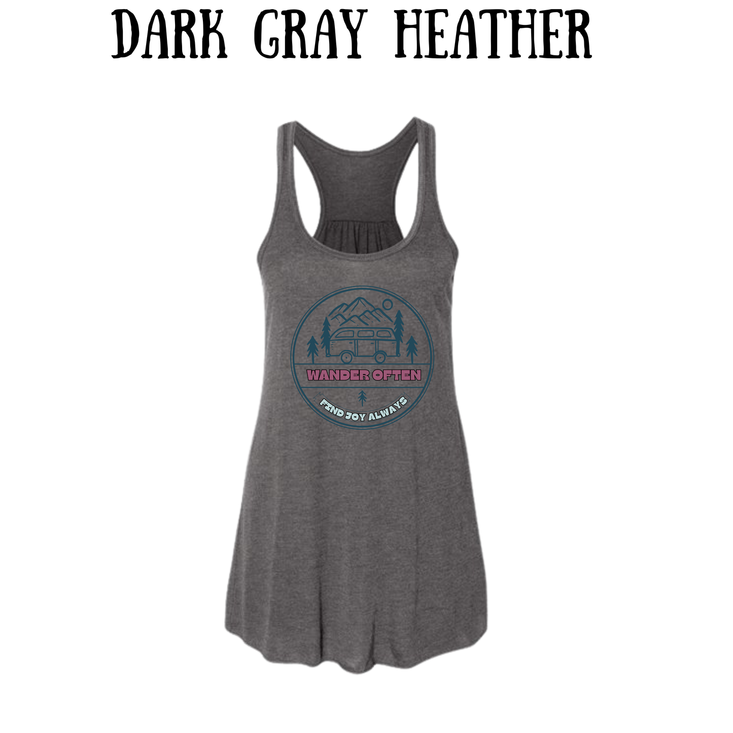 CP - Wander Often - Women's Flowy Racerback Tank