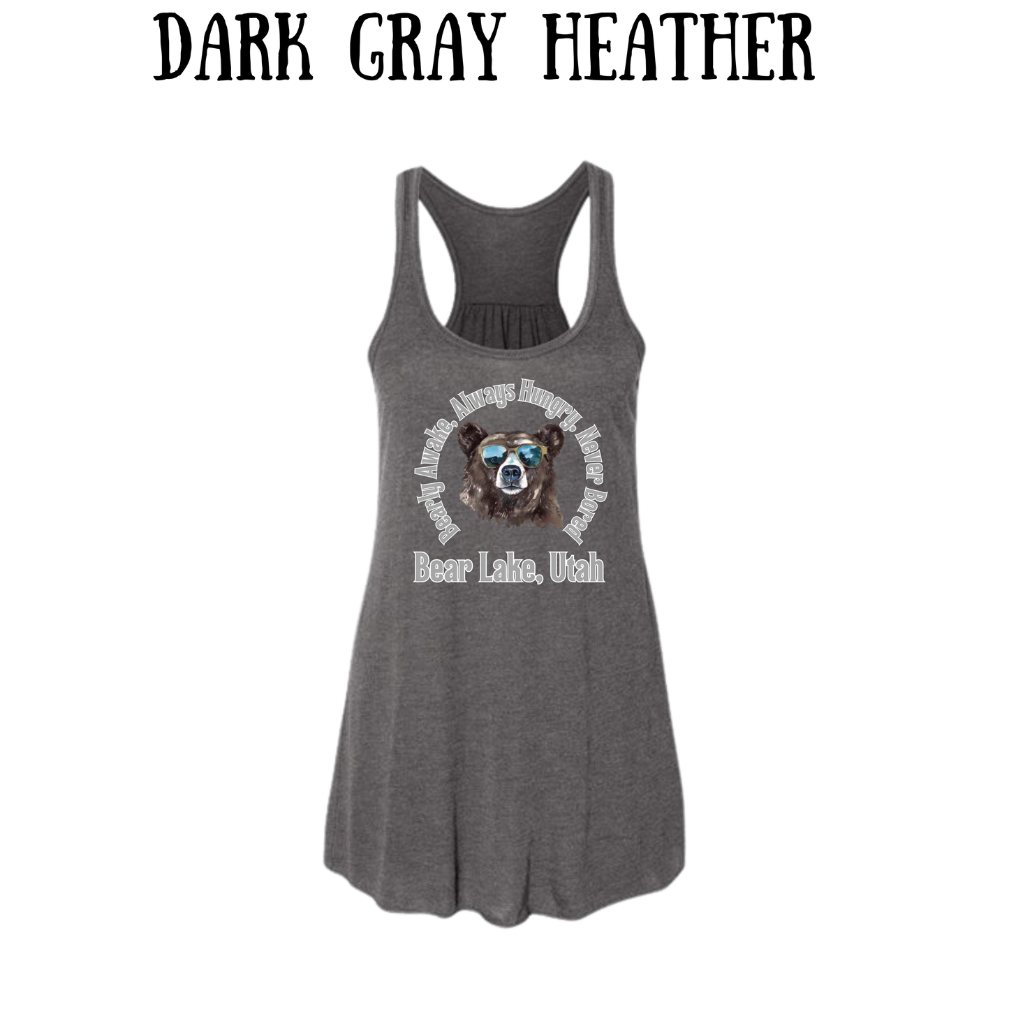 CP - Bear Lake Utah - Women's Flowy Racerback Tank