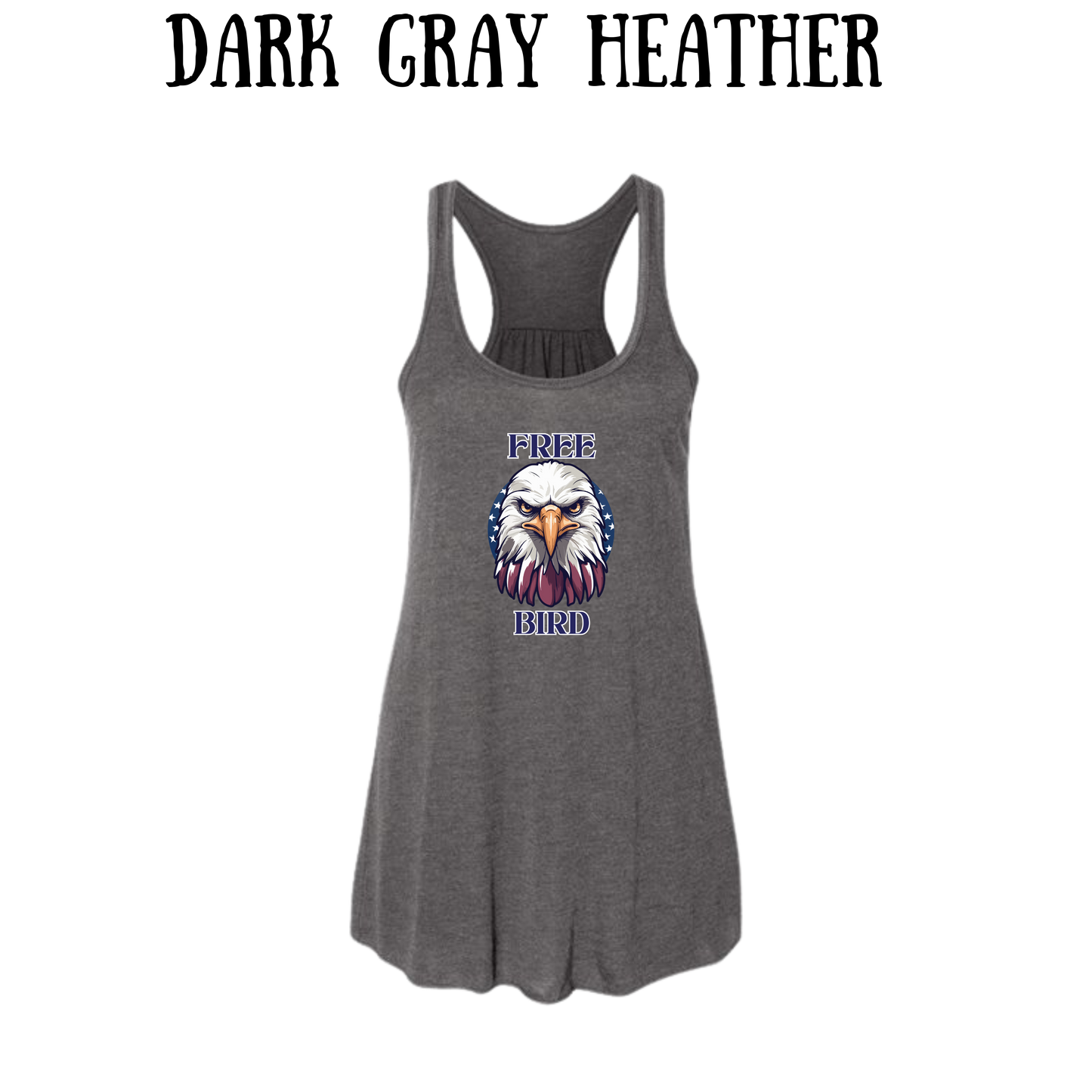 PP - Free Bird - Women's Flowy Racerback Tank