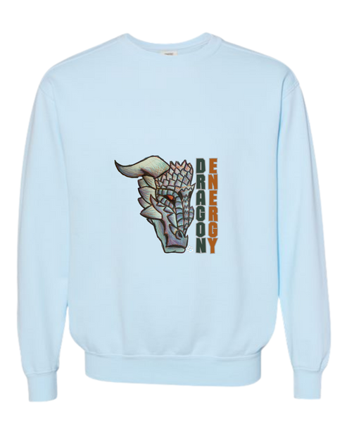 Dragon Energy - Comfort Colors - Sweatshirt - Blues