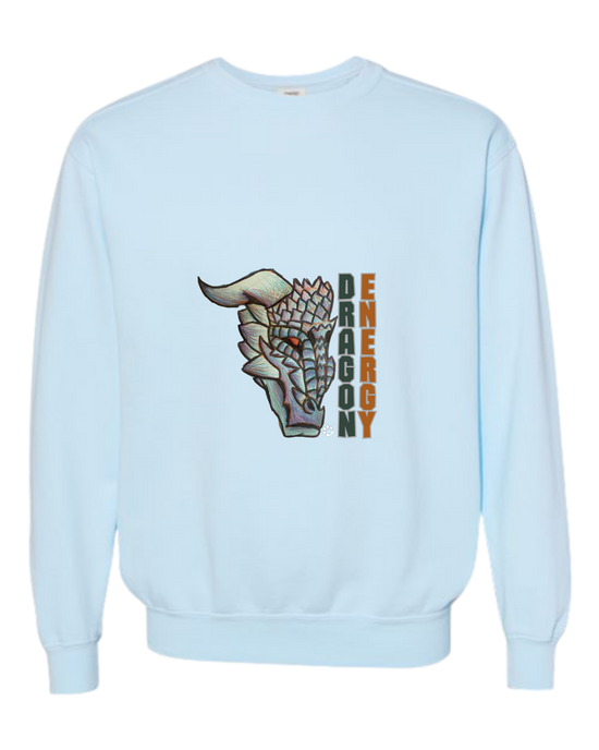 Dragon Energy - Comfort Colors - Sweatshirt - Blues
