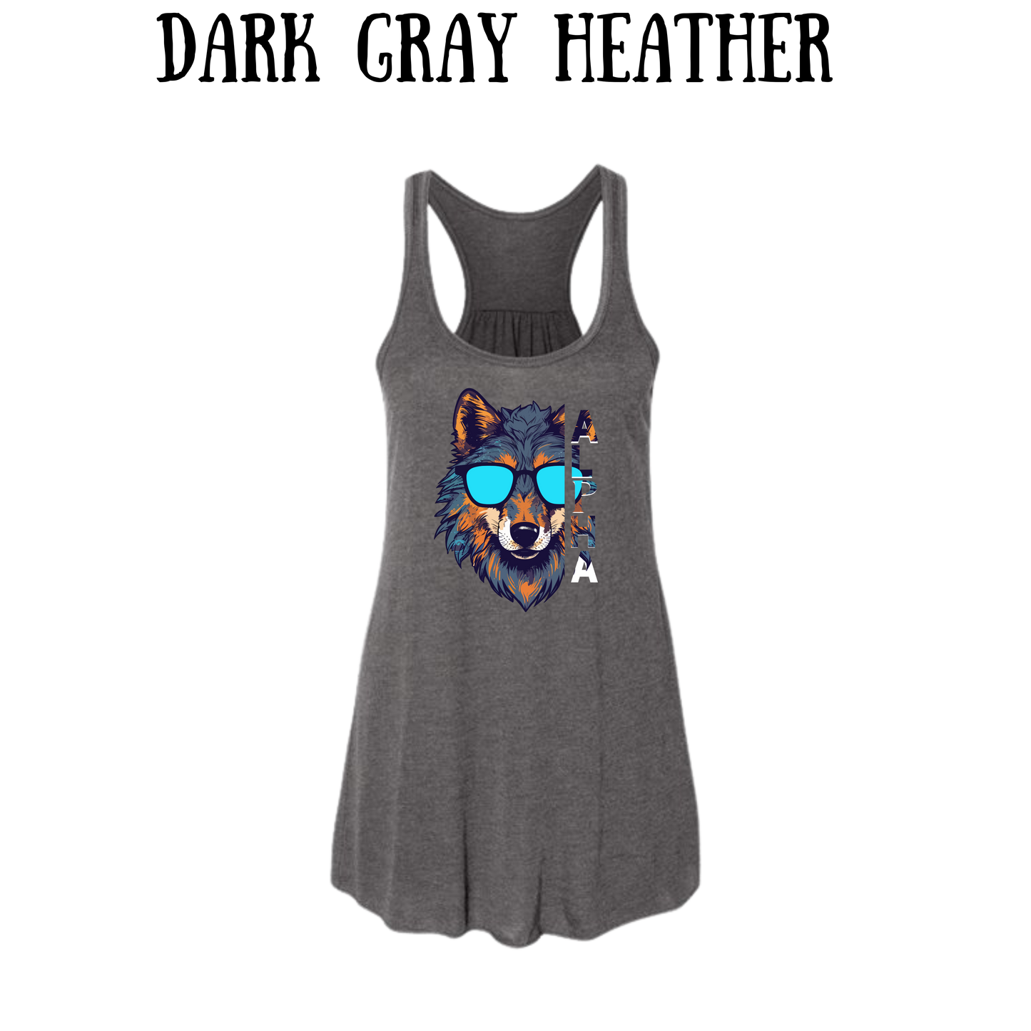 BP - Alpha - Women's Flowy Racerback Tank