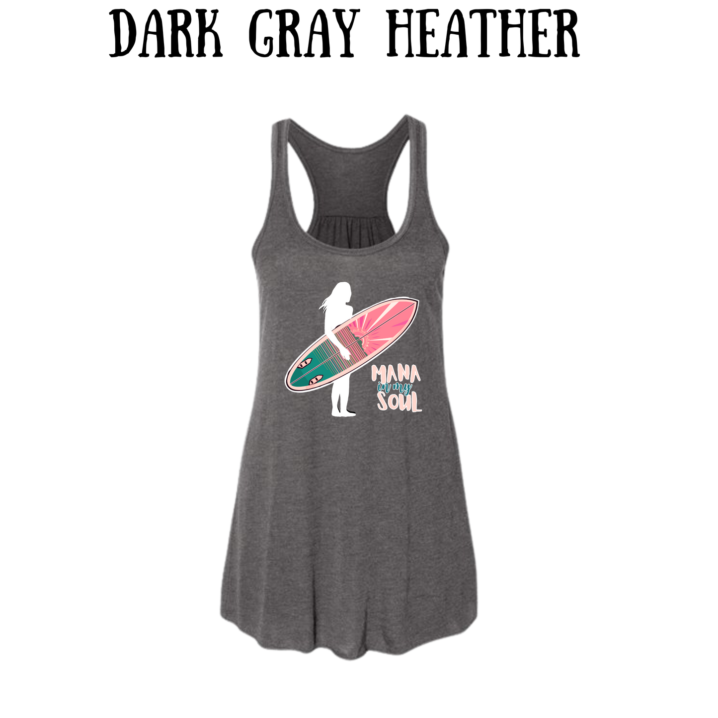 VP - Mana in My Soul - Women's Flowy Racerback Tank