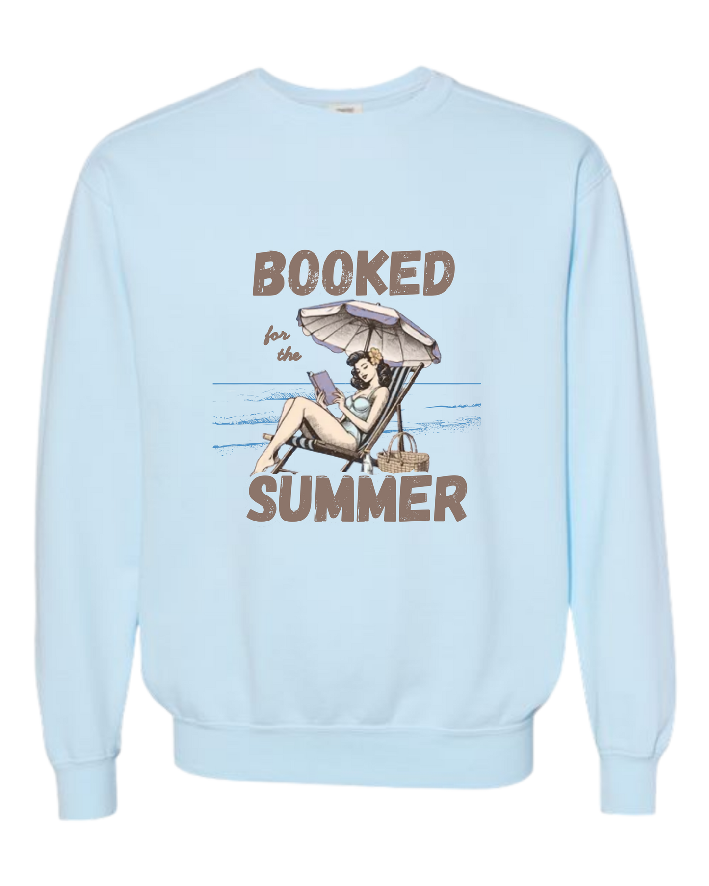 Booked for the Summer - Comfort Colors - Sweatshirt - Blues