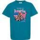 The Gulf of America - Comfort Colors - Heavyweight Youth Tee - Neutral Colors & Blues