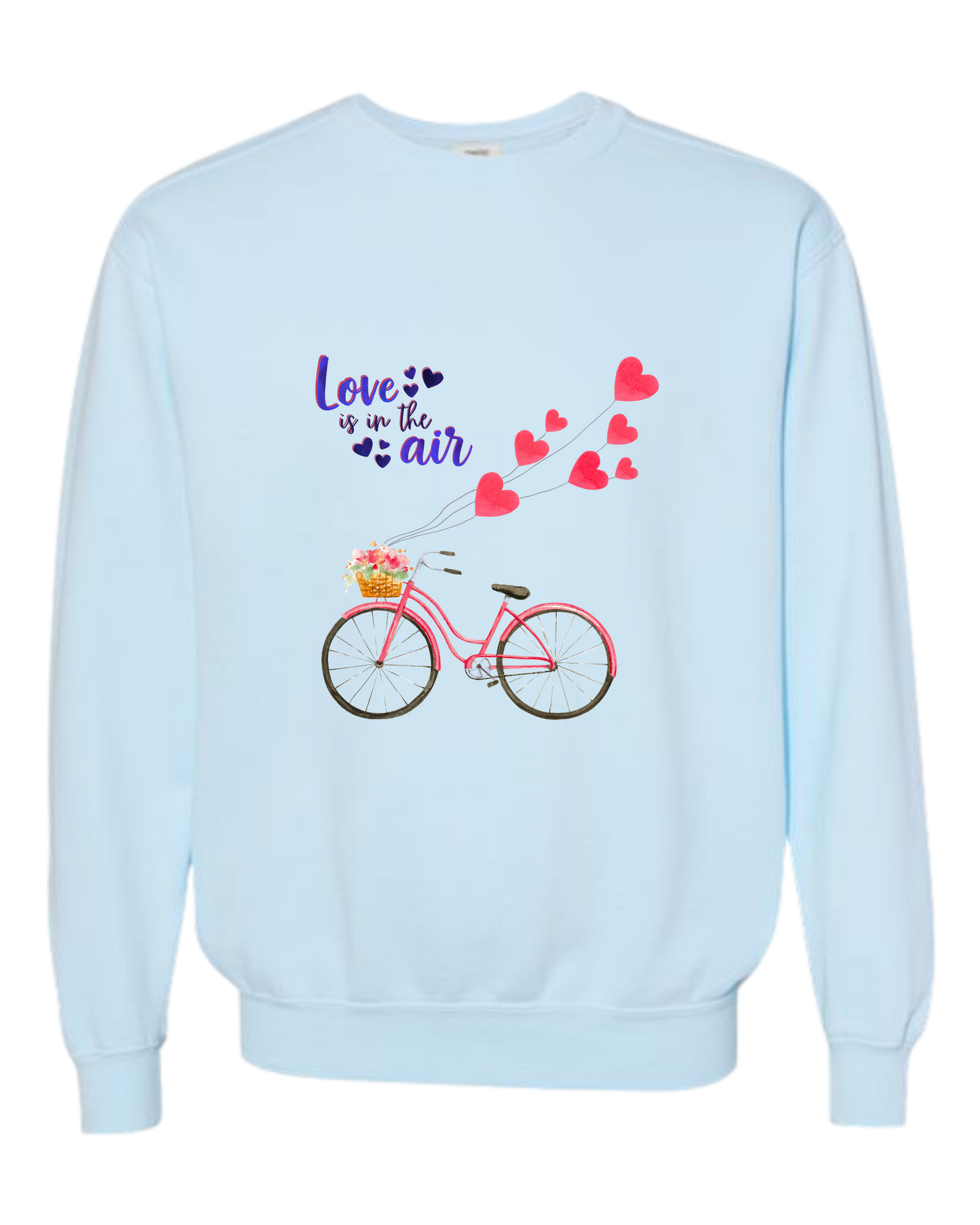 Love is in the Air - Comfort Colors - Sweatshirt - Blues